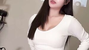 Seo Ahn - Oils Up Her Pussy And Riding On Cock