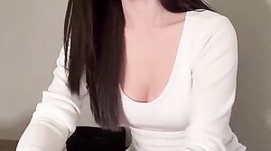 Seo Ahn - Oils Up Her Pussy And Riding On Cock