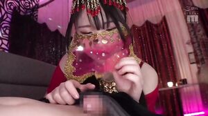 MIDA-827 抜き禁止のセクキャバで口元隠れ美女がこっそりシャブって挟んでハメさせてくれる魅惑のフェべチオ