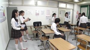 HUNTA-754 I'm Having Trouble With My Eyes In The Classroom With A Sheer Transparency Of 200%!